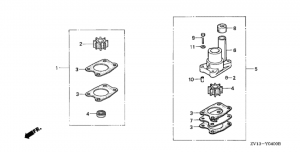      (Water Pump Impeller Kit)