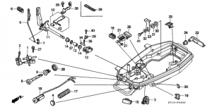   /    (Shift Shaft / Cover Lock Lever)