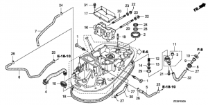    (Upper Rubber Mount)