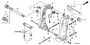   (Stern Bracket)