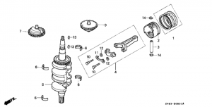  /  (bf8c / cx) (Crankshaft / Piston (bf8c / Cx))