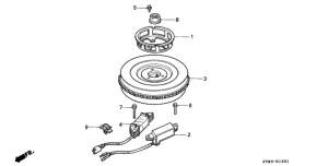  (bf8c / cx) (Flywheel (bf8c / Cx))