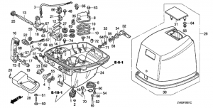   /   () (bf8c / cx) (Oil Case / Engine Cover (bf8c / Cx))