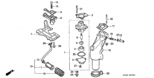   /   (bf8c / cx) (Oil Pump / Exhaust Pipe (bf8c / Cx))