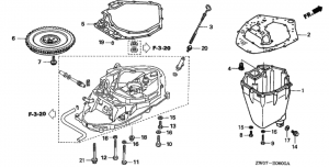   /   (Mount Case / Oil Pan)