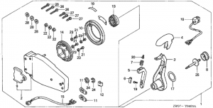   (,  ) (Remote Control (flush Mount Type) (left))