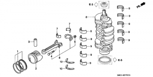  /  (Crankshaft / Piston)