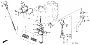   /   /   (Oil Pump / Oil Filter / Exhaust Pipe)