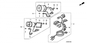   /  (Trim Meter / Tachometer)