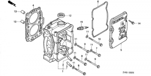    (bf8c / cx) (Cylinder Head (bf8c / Cx))