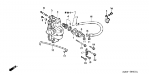   (bf8c / cx) (Intake Manifold (bf8c / Cx))