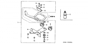     (Remote Control Bracket Kit)