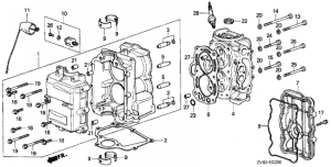    (bf6b / bx / d6,bf8ax / b / bx) (Cylinder Head (bf6b / Bx / D6,bf8ax / B / Bx))