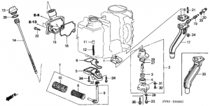   /   (bf6b / bx / d6,bf8ax / b / bx) (Oil Pump / Exhaust Pipe (bf6b / Bx / D6,bf8ax / B / Bx))