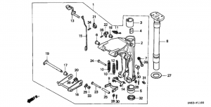   /   (bf6b / bx / d6,bf8ax / b / bx) (Swivel Case / Swivel Shaft (bf6b / Bx / D6,bf8ax / B / Bx))