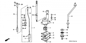   /   (bf8c / cx) (Water Pump / Vertical Shaft (bf8c / Cx))