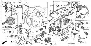  /   (Regulator / Starter Cable)