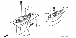     . (Gear Case Assy.)