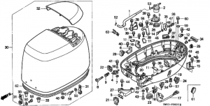   () /   (Engine Cover / Under Case)