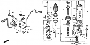   (Starter Motor)