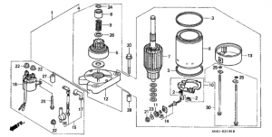   (Starter Motor)