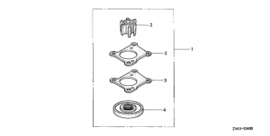      (Water Pump Impeller Kit)