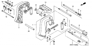   (Stern Bracket)