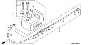   () (Fuel Tank (plastics))