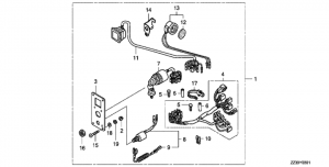  ,  (2) (Switch Panel Kit (2))