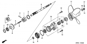    /   (Propeller Shaft / Propeller)