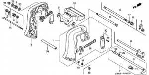   (Stern Bracket)