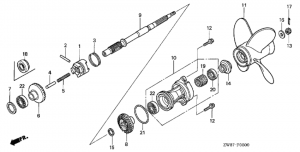    /   (Propeller Shaft / Propeller)