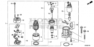 E-21   (E-21 Starter Motor)