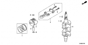 E-07 / (E-07 Piston / Connecting Rod)