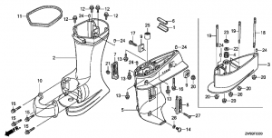 F-03  /    (F-03 Crankcase / Extension Case)