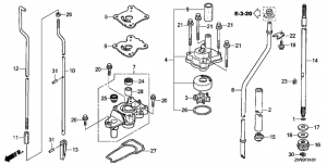 F-04   /   (L,s Size) (F-04 Water Pump/Vertical Shaft (L,s Size))