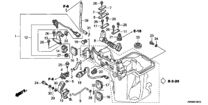 F-08-10    ( ) (F-08-10 Shift Shaft (Arm Specification))