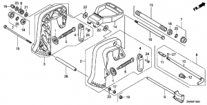 F-10   (F-10 Stern Bracket)