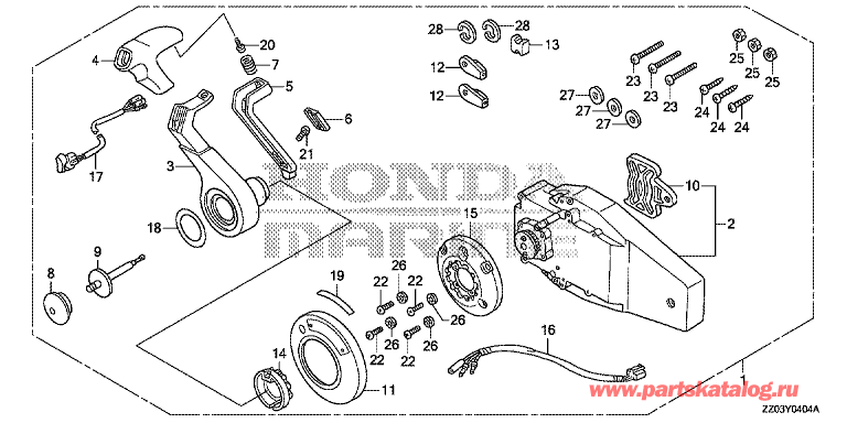    BF80AK1 - Fop-4-4 Flush Type Remote Control Top Mount (Right)