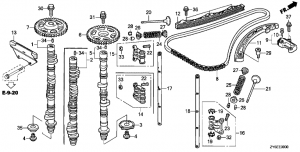 E-09  /  (E-09 Camshaft / Valve)