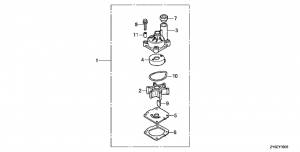 Fop-10-1  ,    (2) (Fop-10-1 Impeller Water Pump Complect (2))