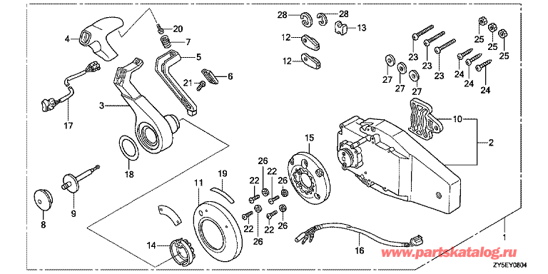  fourstroke   Honda BF150AK2 - Fop-8-4   ( , )