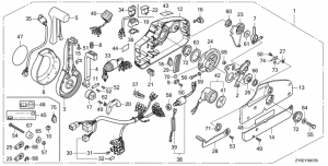 Fop-8-7  , ,  -  (Fop-8-7 Remote Control (Nhk Mec) (Handle Cap = Chrome))