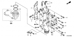 E-04   (E-04 Exhaust Manifold)