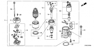 E-21   (E-21 Starter Motor)