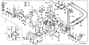 Fop-8-3   (,  , ) (Fop-8-3 Double Type Remote Control Top Mount (Left))