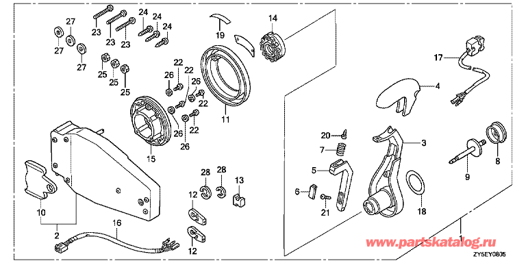     BF150AK2 - Fop-8-5   ( , ) / Fop-8-5 Flush Type Remote Control Top Mount (Left)
