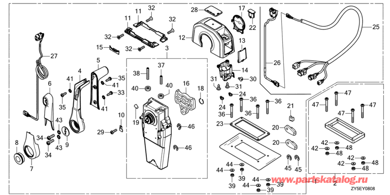   BF150AK2 - Fop-8-8  (   ) (Nhk Mec) - Fop-8-8 Single Type Remote Control Top Mount (Nhk Mec)