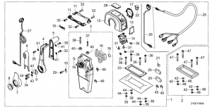 Fop-8-8  (   ) (Nhk Mec) (Fop-8-8 Single Type Remote Control Top Mount (Nhk Mec))