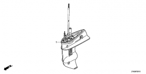 F-03-10      (F-03-10 Gear Case Assy)